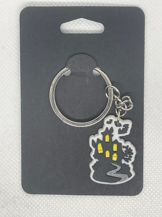 Haunted House Keychain