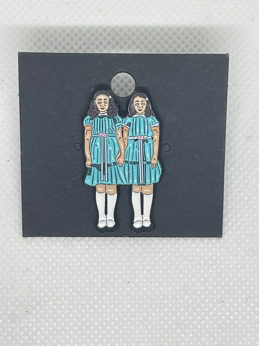 Overlook Twins Pin