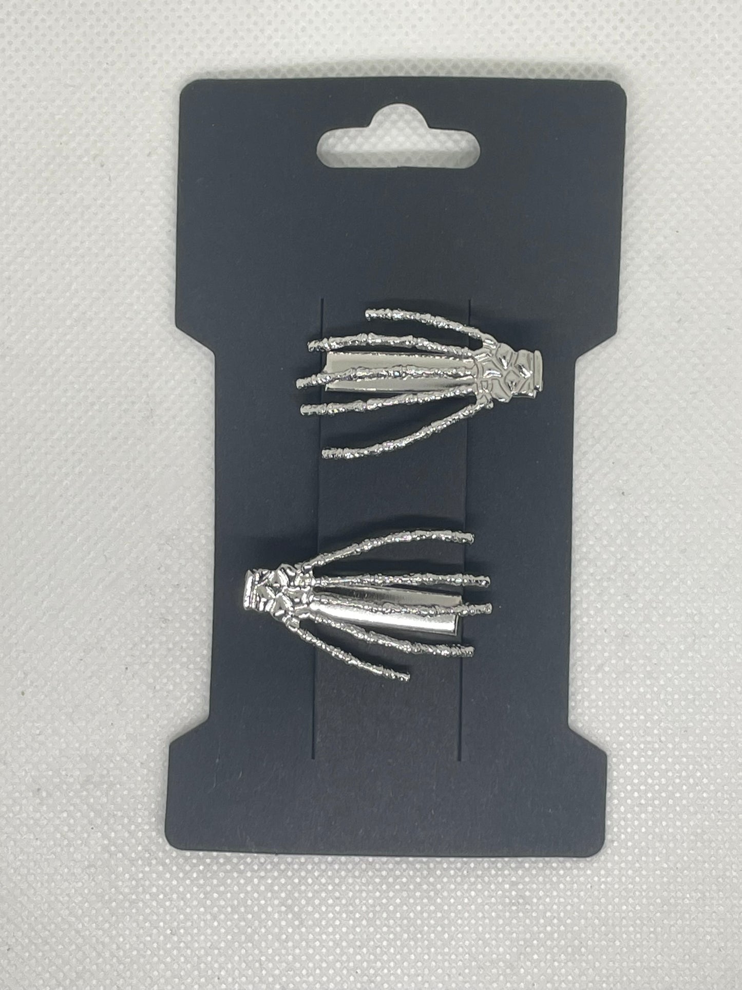 Small Skeleton Hands Hair Clips