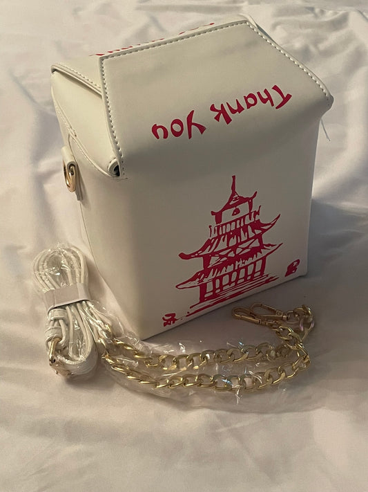 Take Out White Bag