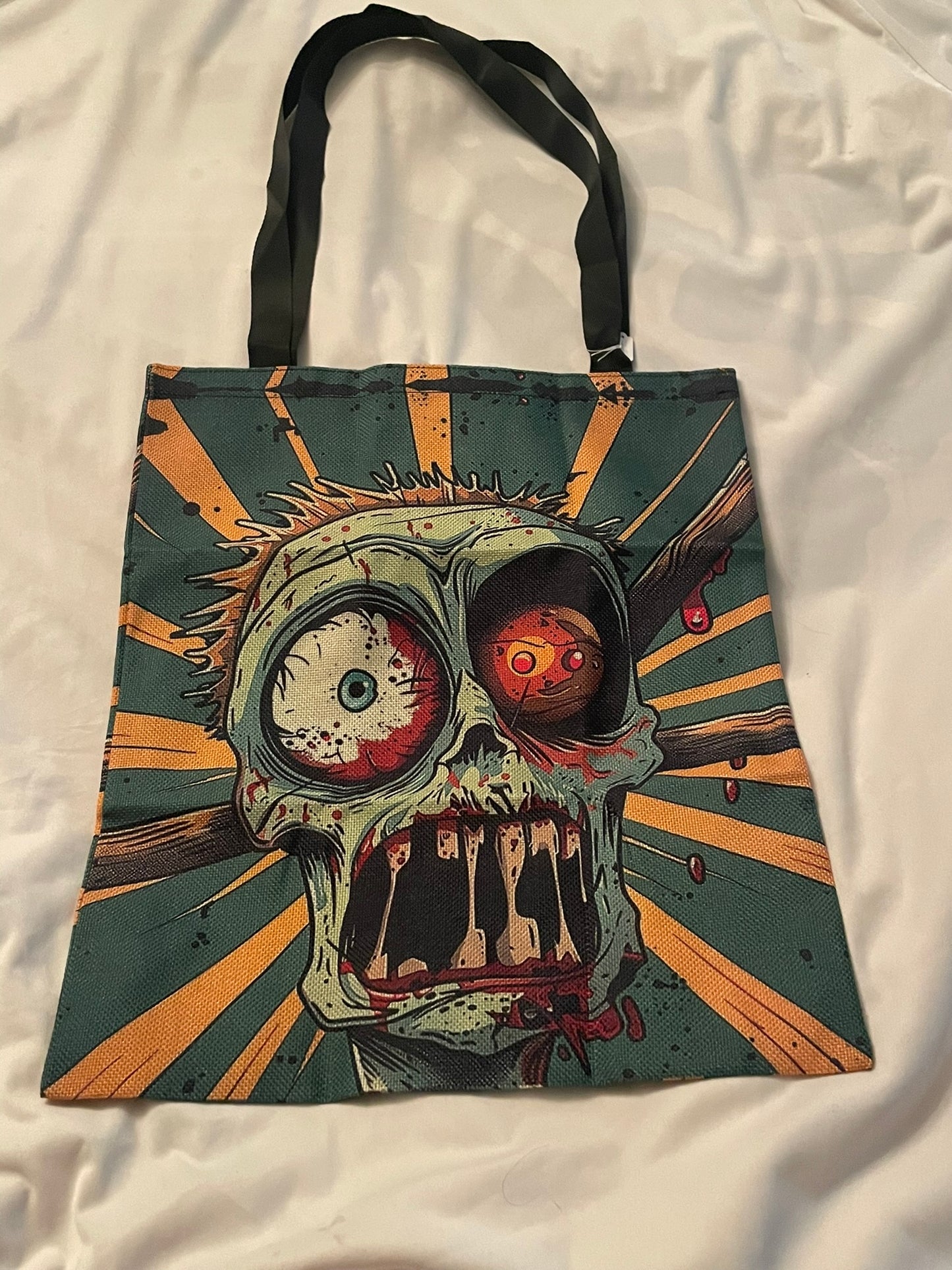 Zombie Green Shopping Bag