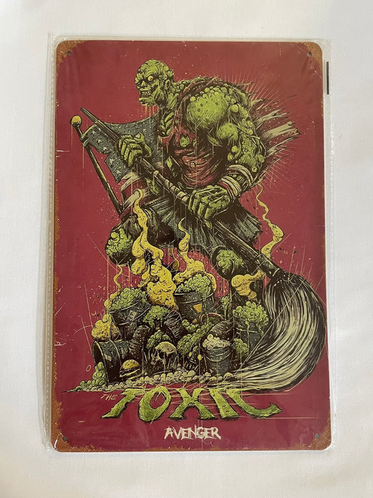 Toxic Avenger Tin Sign