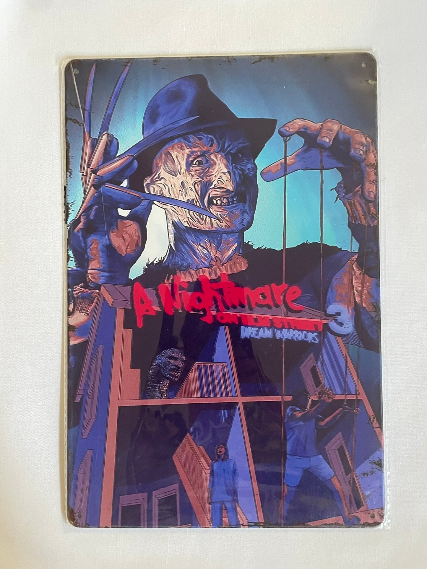 A Nightmare on Elm Street Tin Sign