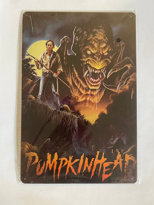 Pumpkinhead Tin Sign