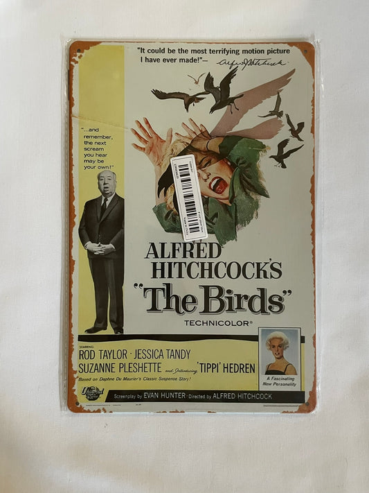 The Birds Tin Sign