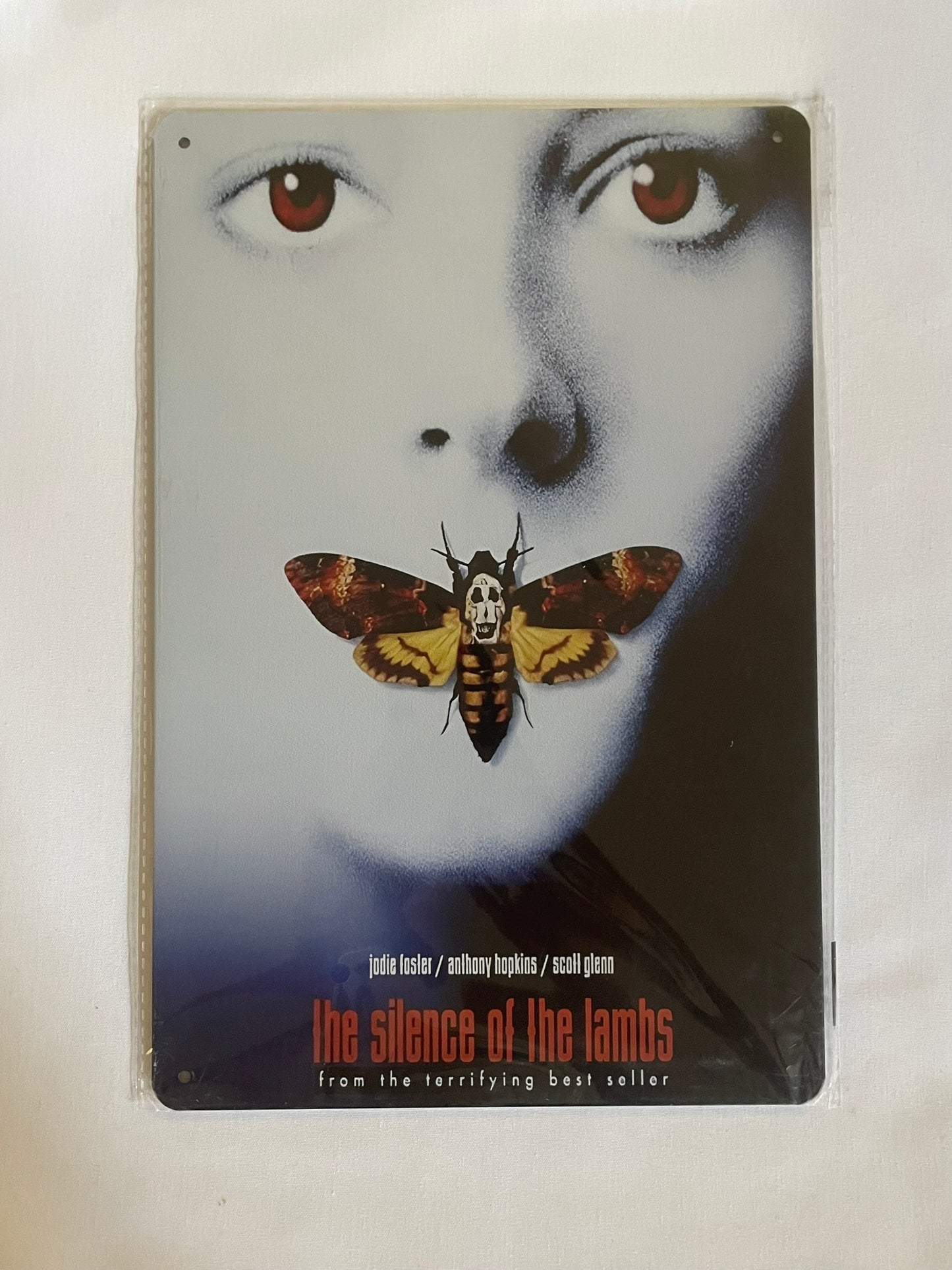 The Silence of the Lambs Tin Sign