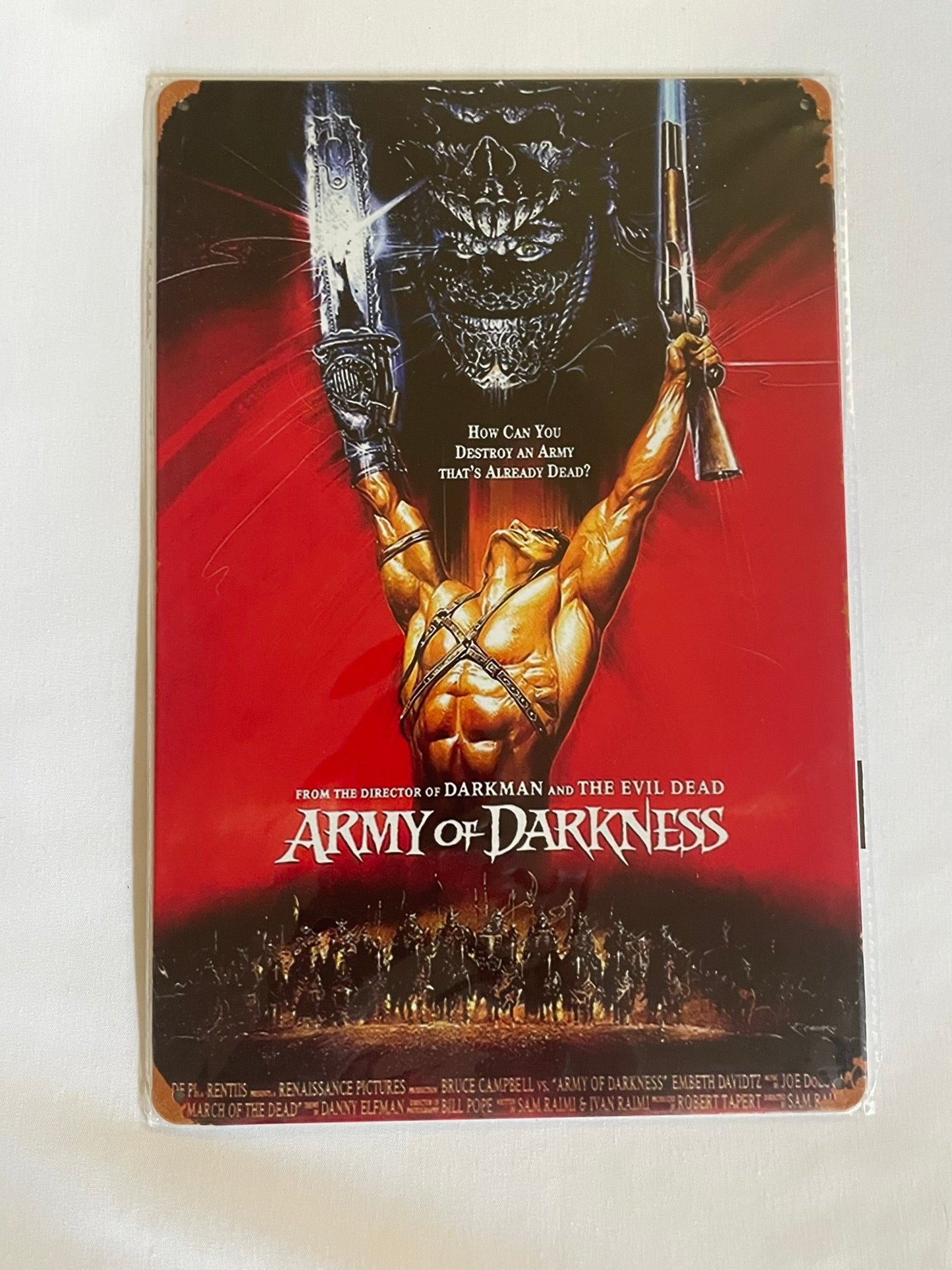 Army of Darkness Tin Sign