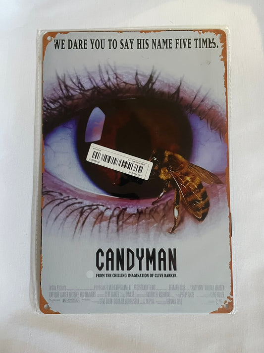 Candyman Tin Sign