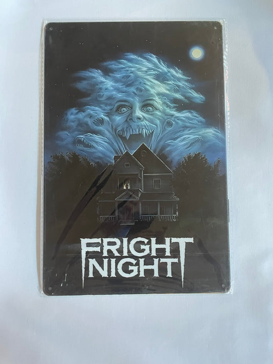 Fright Night Tin Sign