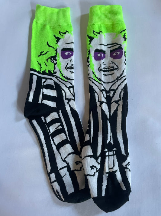 Beetlejuice Socks