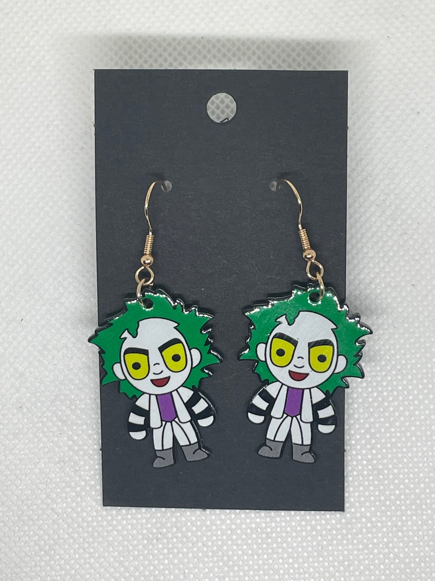 Beetlejuice Kid Earrings