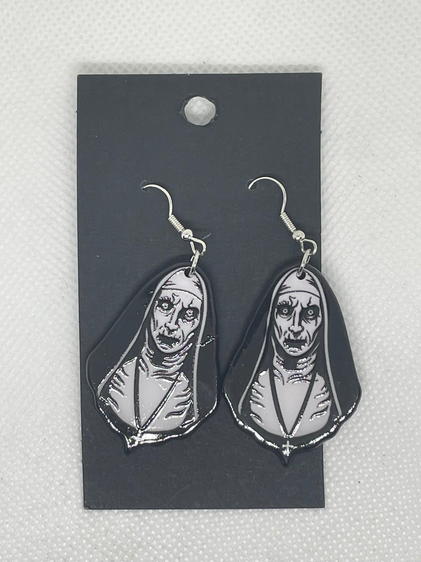 Evil Nun Earrings